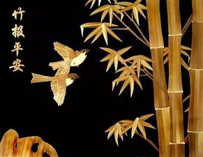 精美的中國(guó)傳統(tǒng)麥秸畫(huà)藝術(shù)